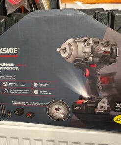 Parkside Performance akkus ütvecsavarozó / kerékkulcs KÉSZLET – 1898/1356 Nm – 4 Ah